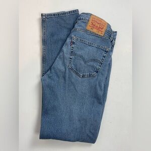 Levi’s 505 Men’s Denim Jeans 32x34 Medium Blue Straight Leg Regular Fit Classic